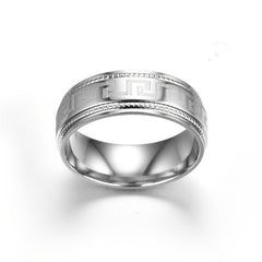Minimalist Stainless Steel Ring
