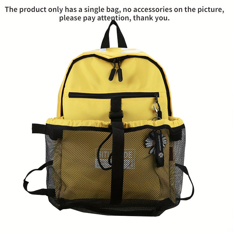Large Capacity Basketball Backpack Training Bag with Net Pocket
