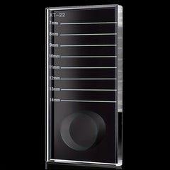 Crystal Eyelash Extension Pallet False Lash Tray Strip Glue Holder