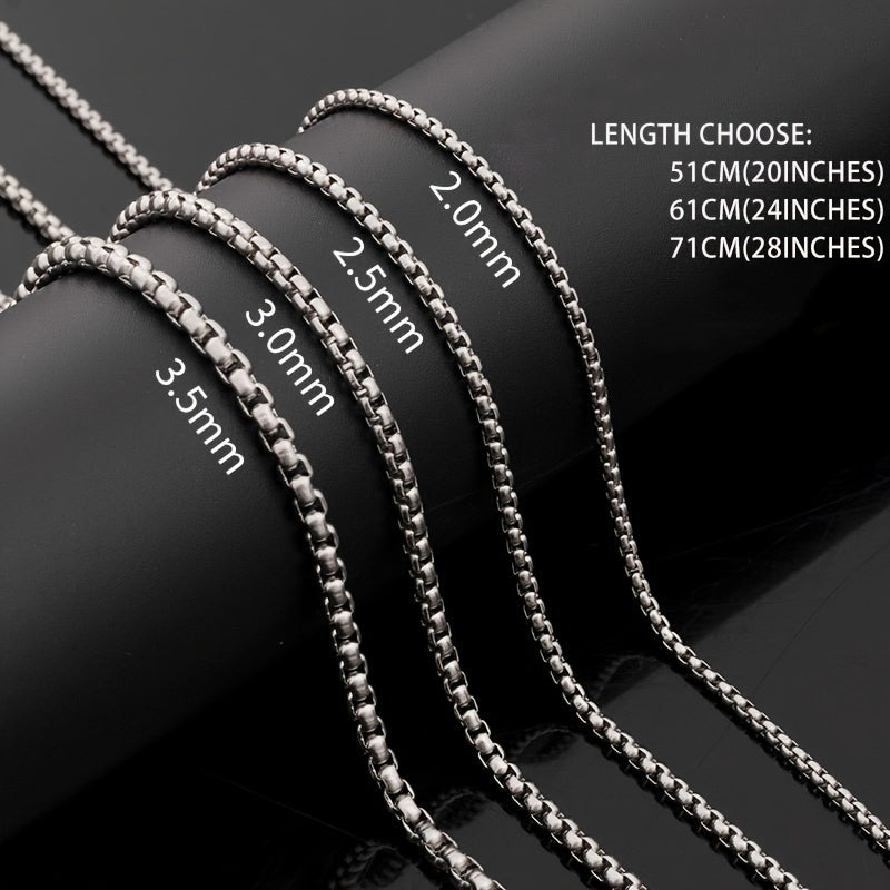 304 Stainless Steel Polished Chain Necklace for Men