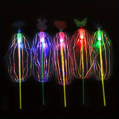 2 Pack Fun Magic Sticks for Kids Twister Music Ribbons Bubble Flowers