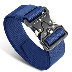 Men's Sports Cargo Casual Nylon Belt Quick Release Buckle