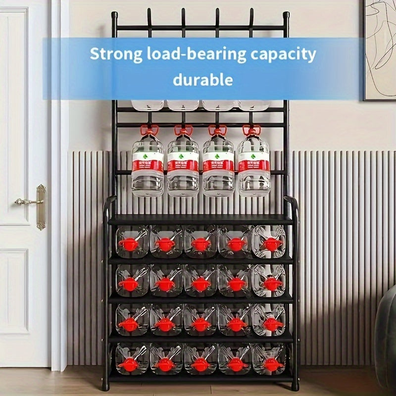 Shoe Coat Rack 2 in 1 Assembly Layer Shoe Cap Rack