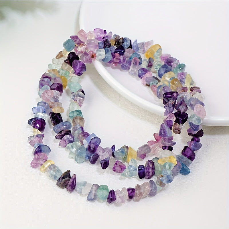 Natural Stone Amethyst Tiger Eye Beads 5-8mm DIY Jewelry