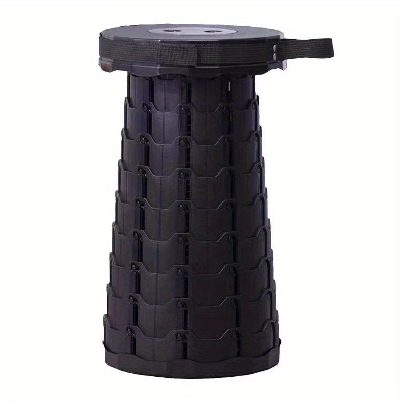 Plastic Folding Telescopic Stool Portable Lightweight Stool