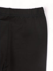3pcs Girls' Thin Tight Leggings For Outerwear Slim Fit Long Pants