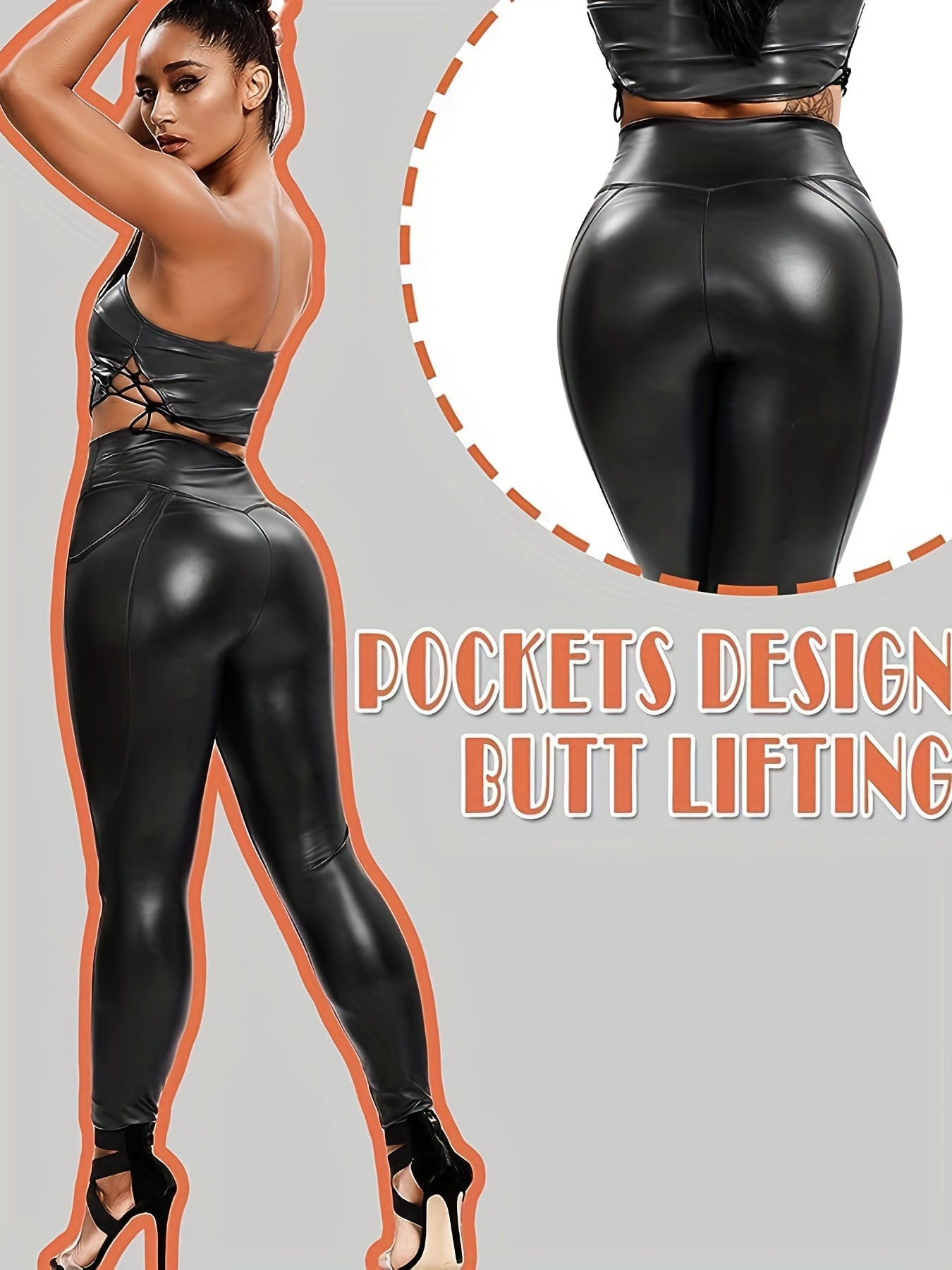  Sports Leggings High Stretch Skinny Leggings
