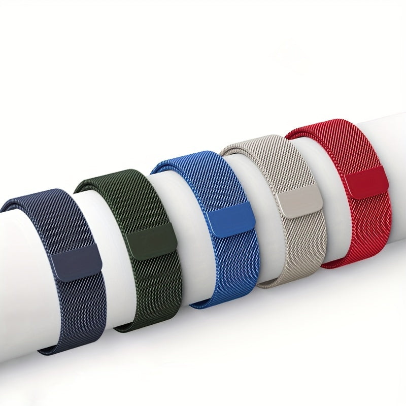Magnetic Steel Bracelet with Strap
