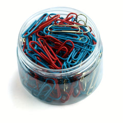 Student Office Supplies Cylinder Christmas Ticket Holder Paper Clip