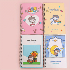 A5 Cartoon Fun Coil Book Loose leaf Book