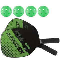 Pickleball Fun Pack with 2 Rackets, 4 Balls & More