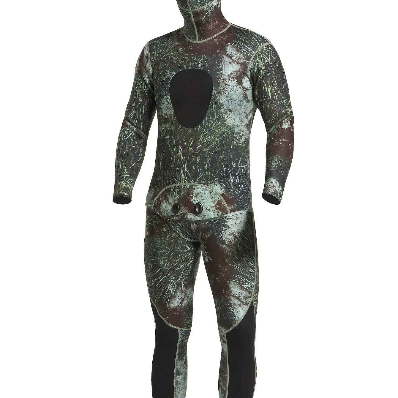Men's 3mm Neoprene Diving Suit Anti Jellyfish Warm Wetsuit