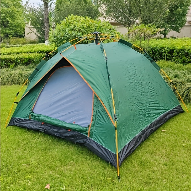3D Ventilation Double Zipper Tent Quick Opening Rainproof Camping Tent