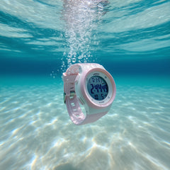 Girls' Waterproof Timer Watch for 8-18 Year Olds