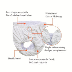 Reusable Swim Diaper for Baby Boys & Girls 0-3T