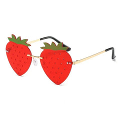Colorful Strawberry Sunglasses Party Eyewear Accessories For Women