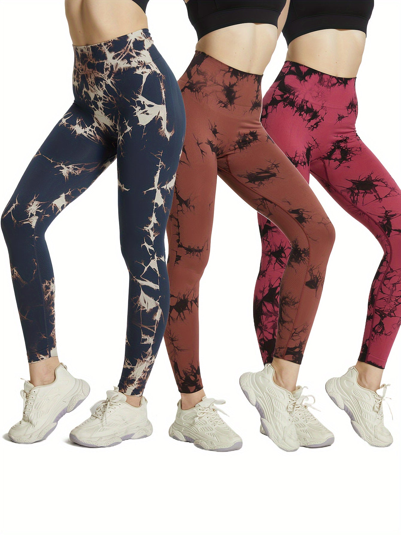 Tie Dye Yoga Pants High Stretch Leggings Women's Activewear