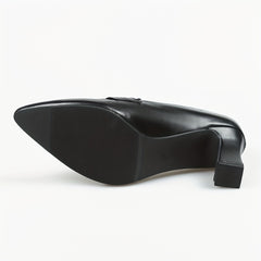 Women's Pointed Toe Court Pumps High Heels Office Work Dress Shoes