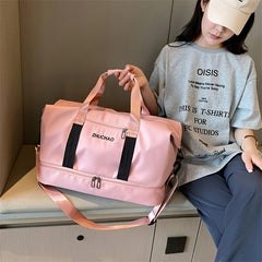 Portable Travel Bag Dry And Wet Separation Bag Large Capacity