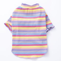 Striped Pet Sweater: Keep Your Furry Friend Warm & Stylish