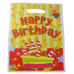20pcs Happy Birthday Pearlescent Candy Bags