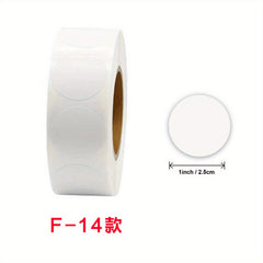 160pcs Color Round Labels for Storage Classification and Gift Packaging