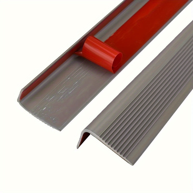 1pc Vinyl Stair Nosing Self Adhesive Stair Edge Protector - Non Slip