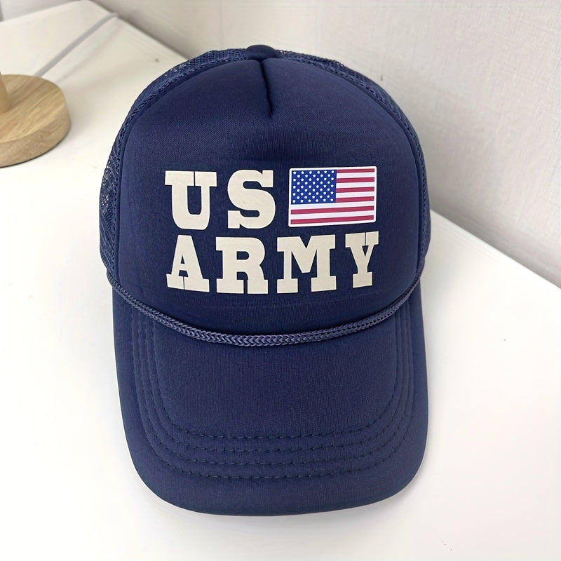 American Flag Trucker Hats Baseball Cap Outdoor