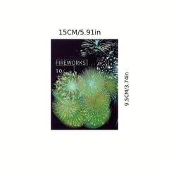 20pcs Fireworks Series PET Decorative Stickers for Diary Album Journal