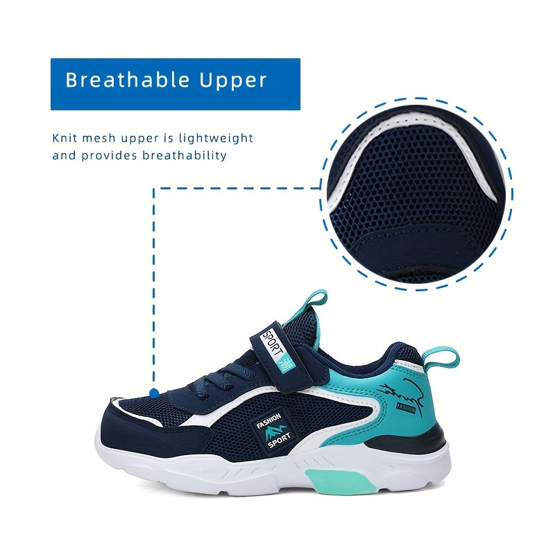 Breathable Mesh Sneakers for Boys and Girls Shock Absorbing Non Slip Shoes