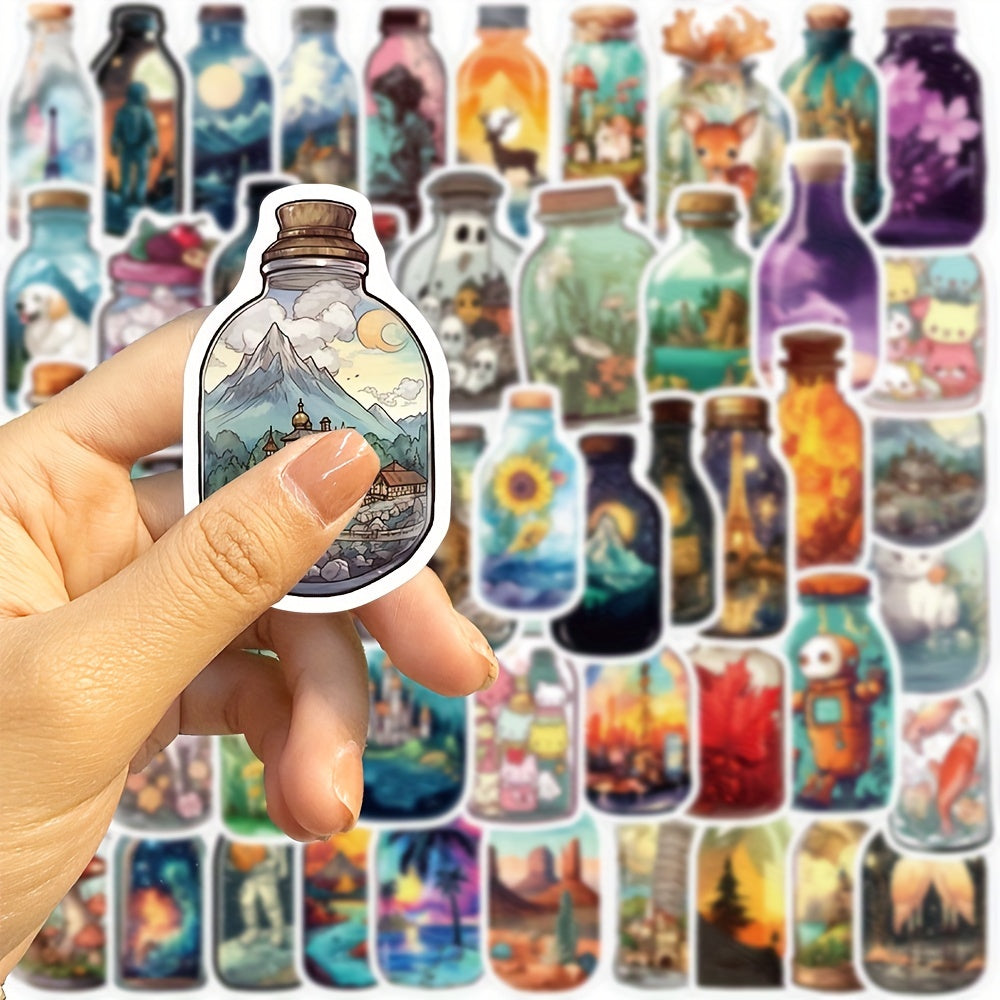 50 pcs Waterproof Stickers Pack for Hydroflasks Laptops Phones