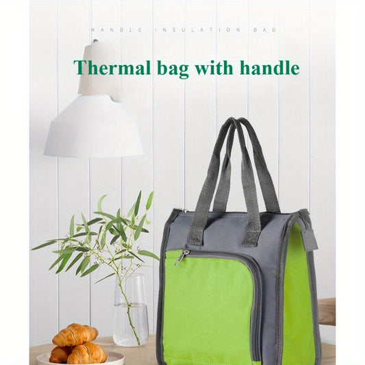 3pcs Nordic Thermal Bag Ice Bag Portable Oxford Cloth Bento Bag