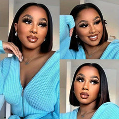 Kids Dress Up Wigs 5X5 HD Lace Front Bob Wig