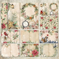 A5 Single Sided Pattern Paper DIY Scrapbook Background Paper