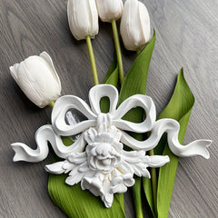 PU Combination Horizontal Flower Poly French Decoration Carved Flower