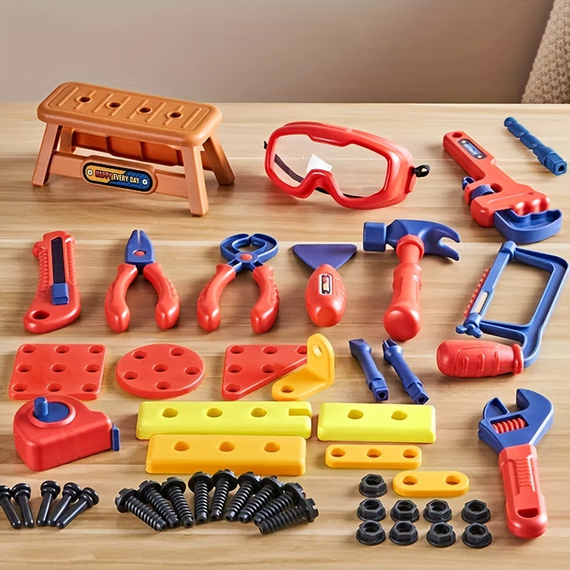 Boy Puzzle Family Simulation Tool Set 5-7 Years Old