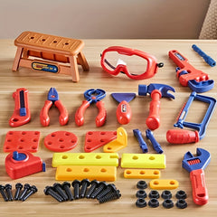 Boy Puzzle Family Simulation Tool Set 5-7 Years Old