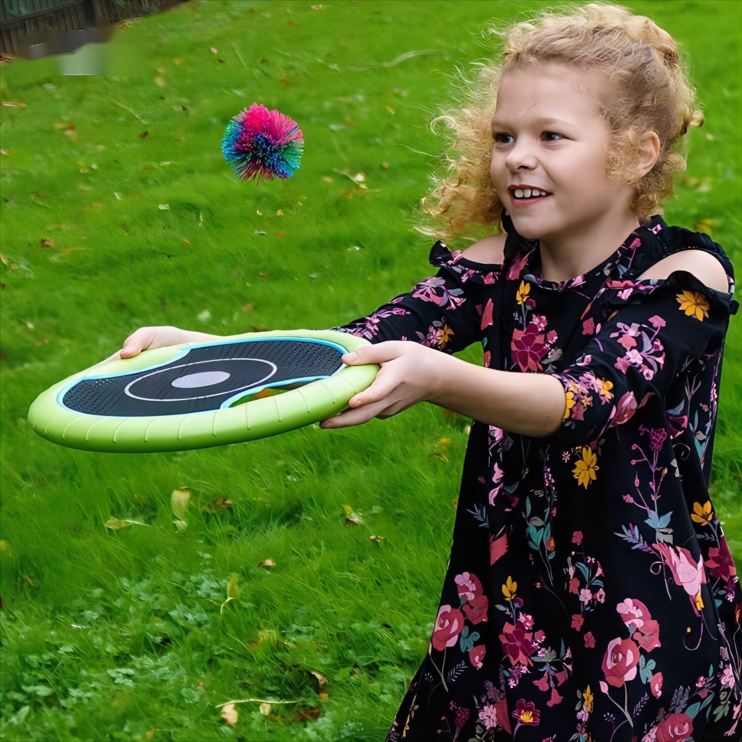 Trampoline Flying Saucer for Outdoor Indoor Sport Game