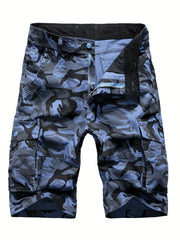 Men's Camo Cargo Shorts Military Casual