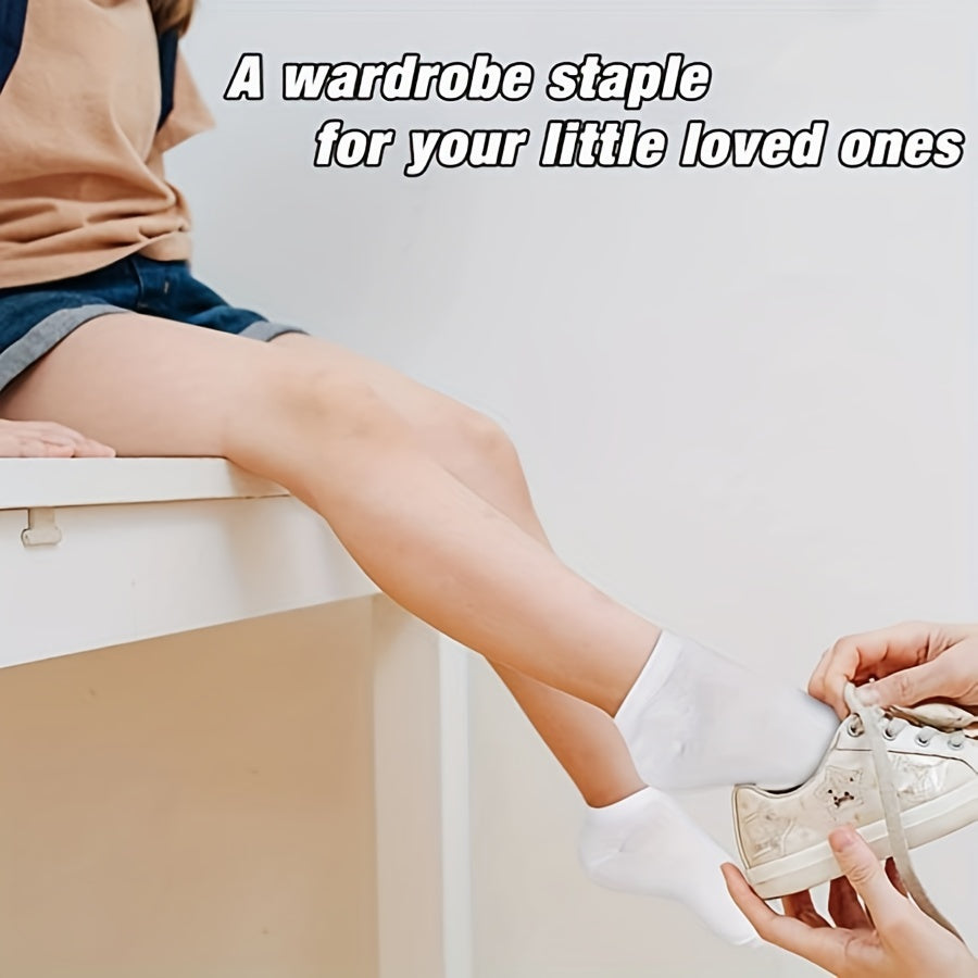 20 Pairs Boys Kids Casual Socks Low Cut Ankle Boat Socks