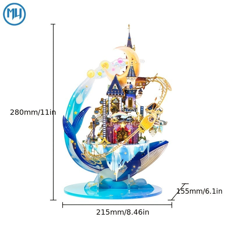 MU Star Playground 3D Metal Puzzle DIY Handcrafted Garden Model Kit