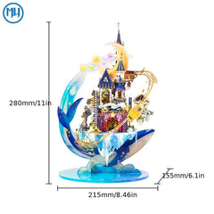 MU Star Playground 3D Metal Puzzle DIY Handcrafted Garden Model Kit