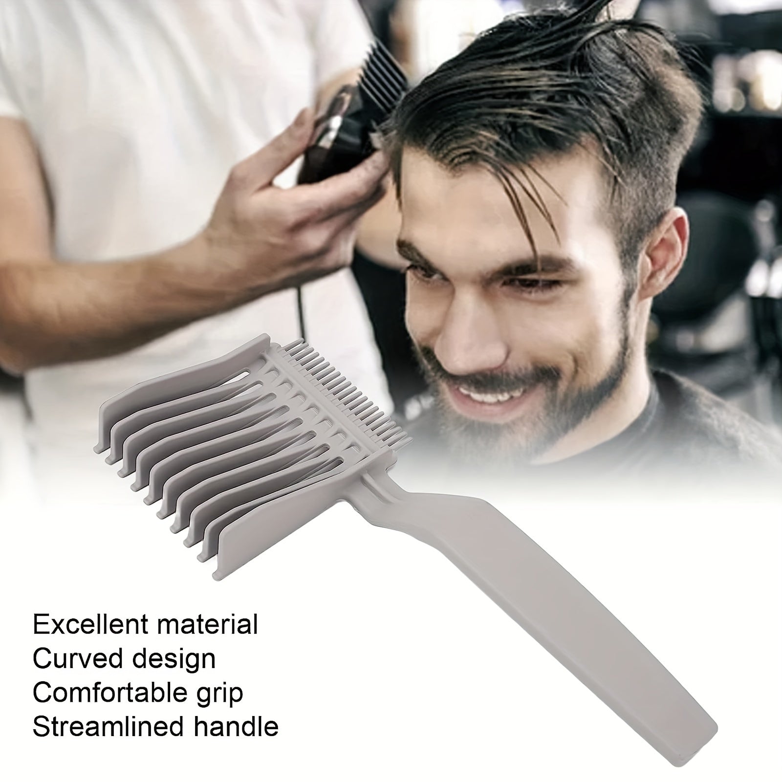 Barber Fade Combs Professional Hair Cutting Comb