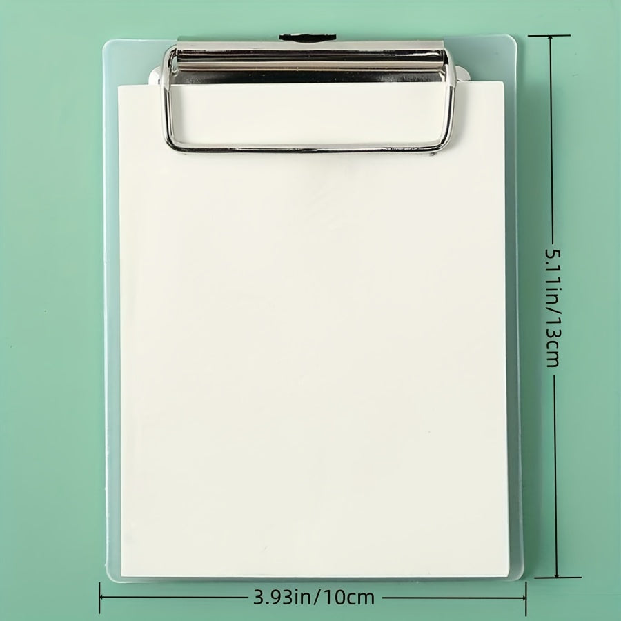 50-Page Board Clip Memo Pad & Portable Notepad