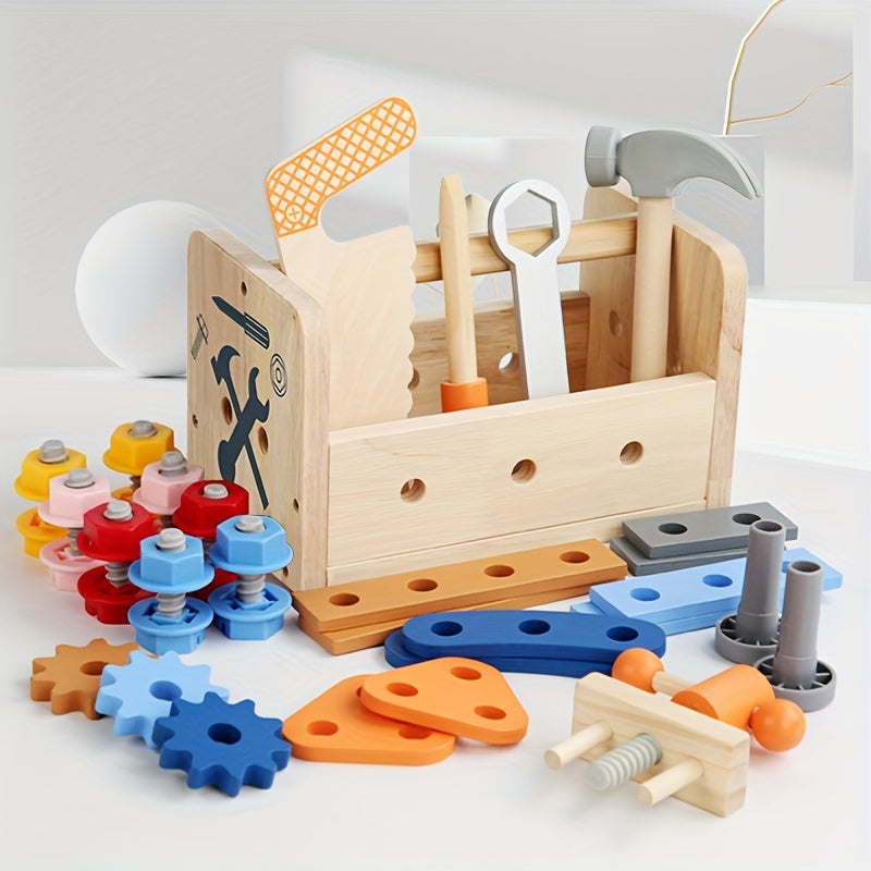 Wooden Play House Toy Set Educational Toy