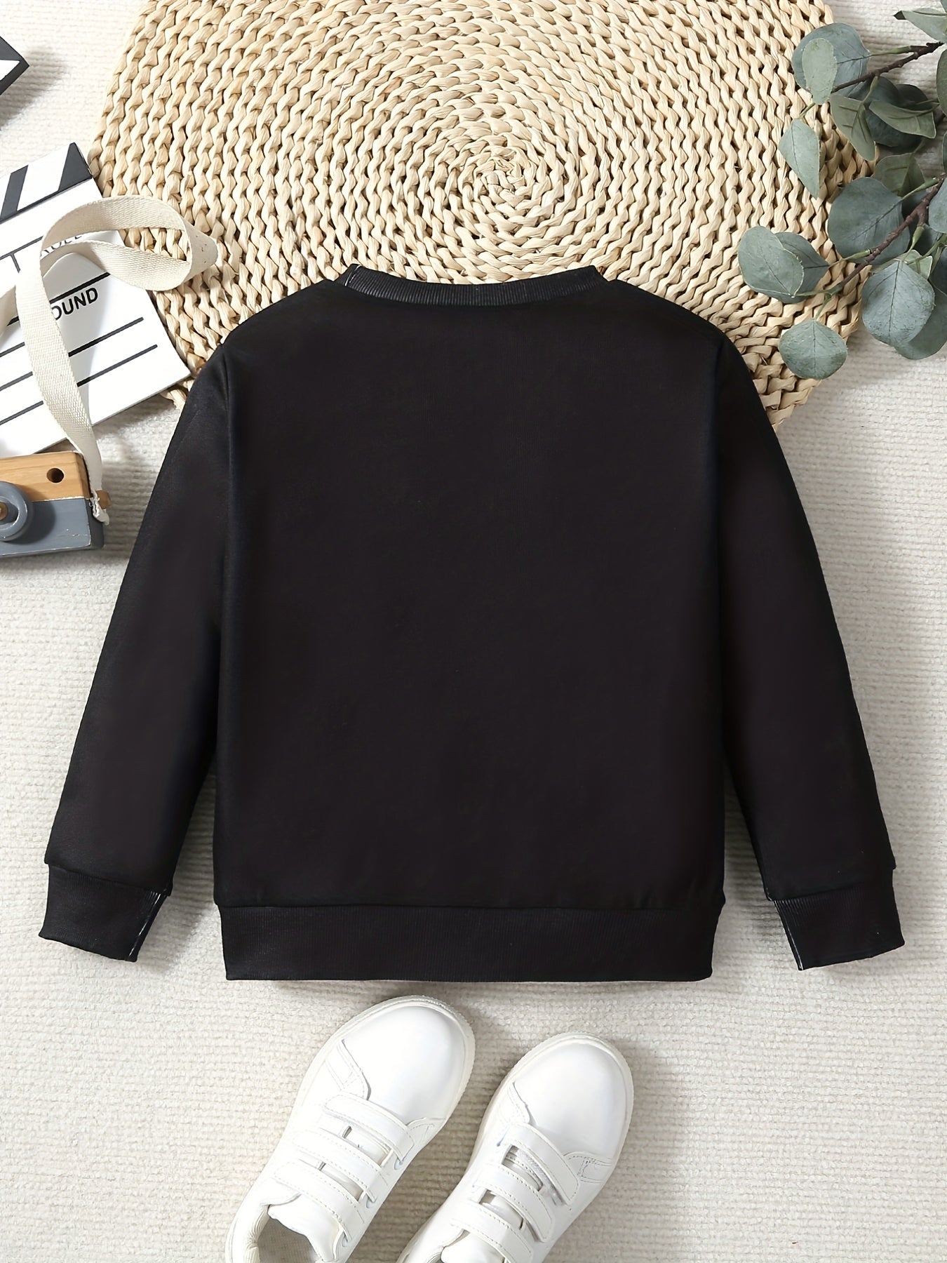 Lion 3D Pattern Kid's Sweatshirt Long Sleeve Top For Fall Winter