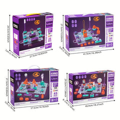 25pcs 45pcs Children's Circuit Experiment Game Kit
