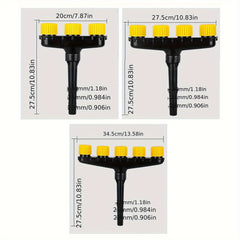 Garden Hose Sprayer Nozzle Watering Pipe Misting Nozzle