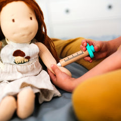 Kids Nurse Pretend Play Set with Syringes & Stethoscopes - Ages 3-6