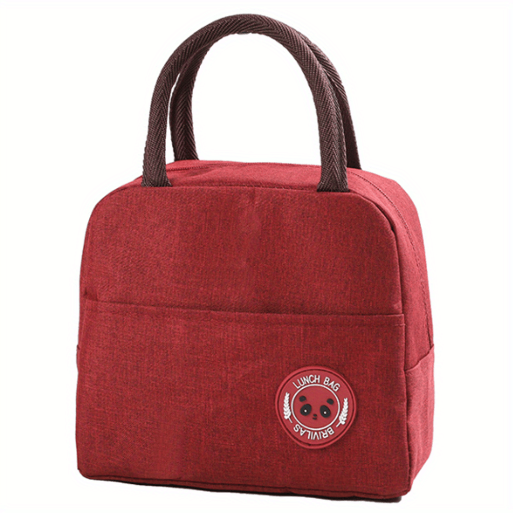 Portable Insulated Lunch Box Bag Aluminum Foil Storage Bag
